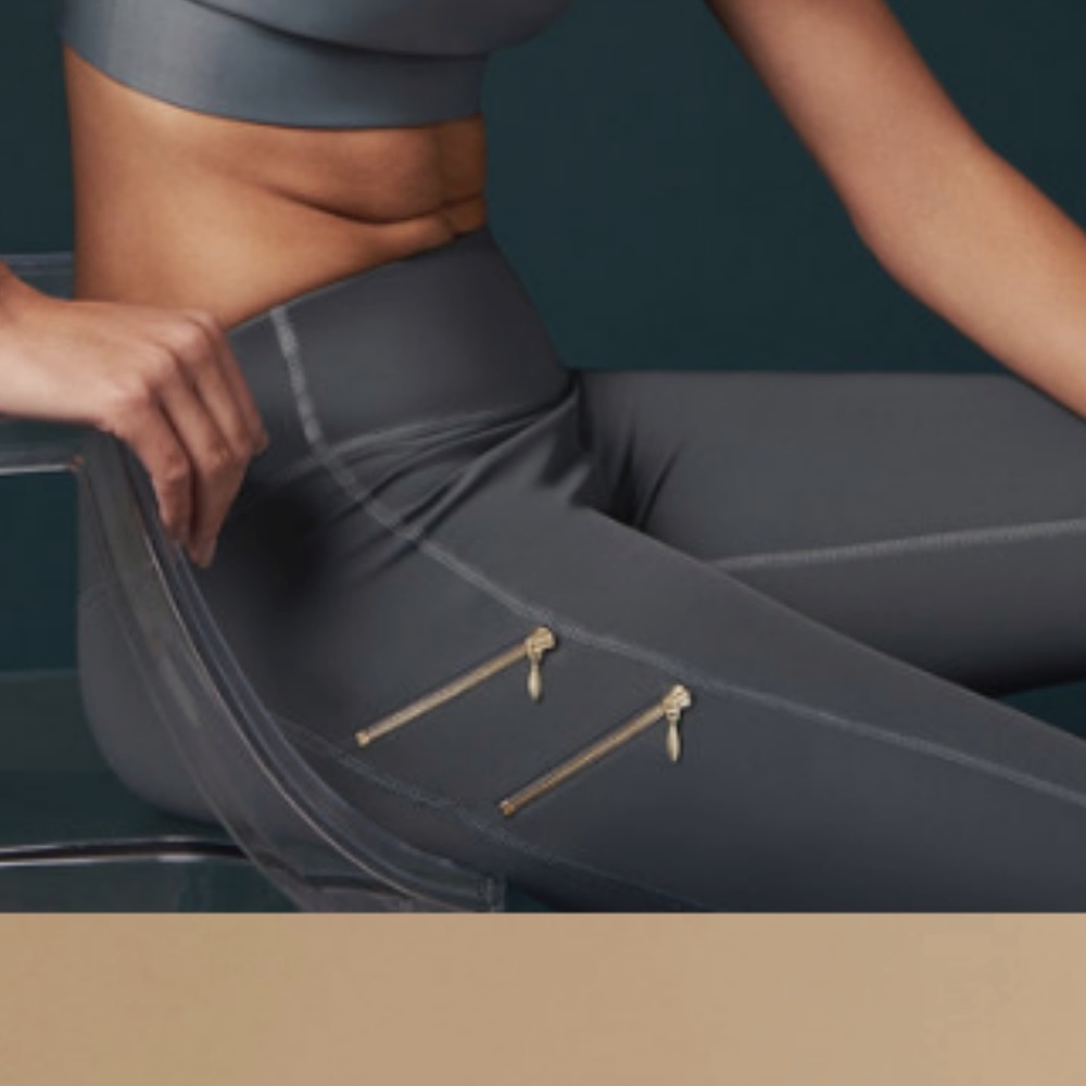 Fierce and Regal High Rise Zippered Legging